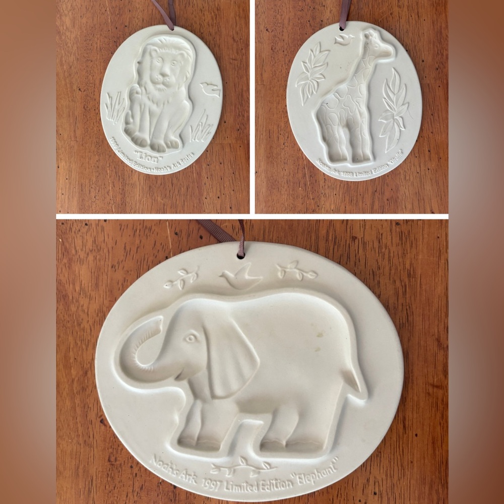 Henn Workshops Noah’s Ark vintage signed cookie molds